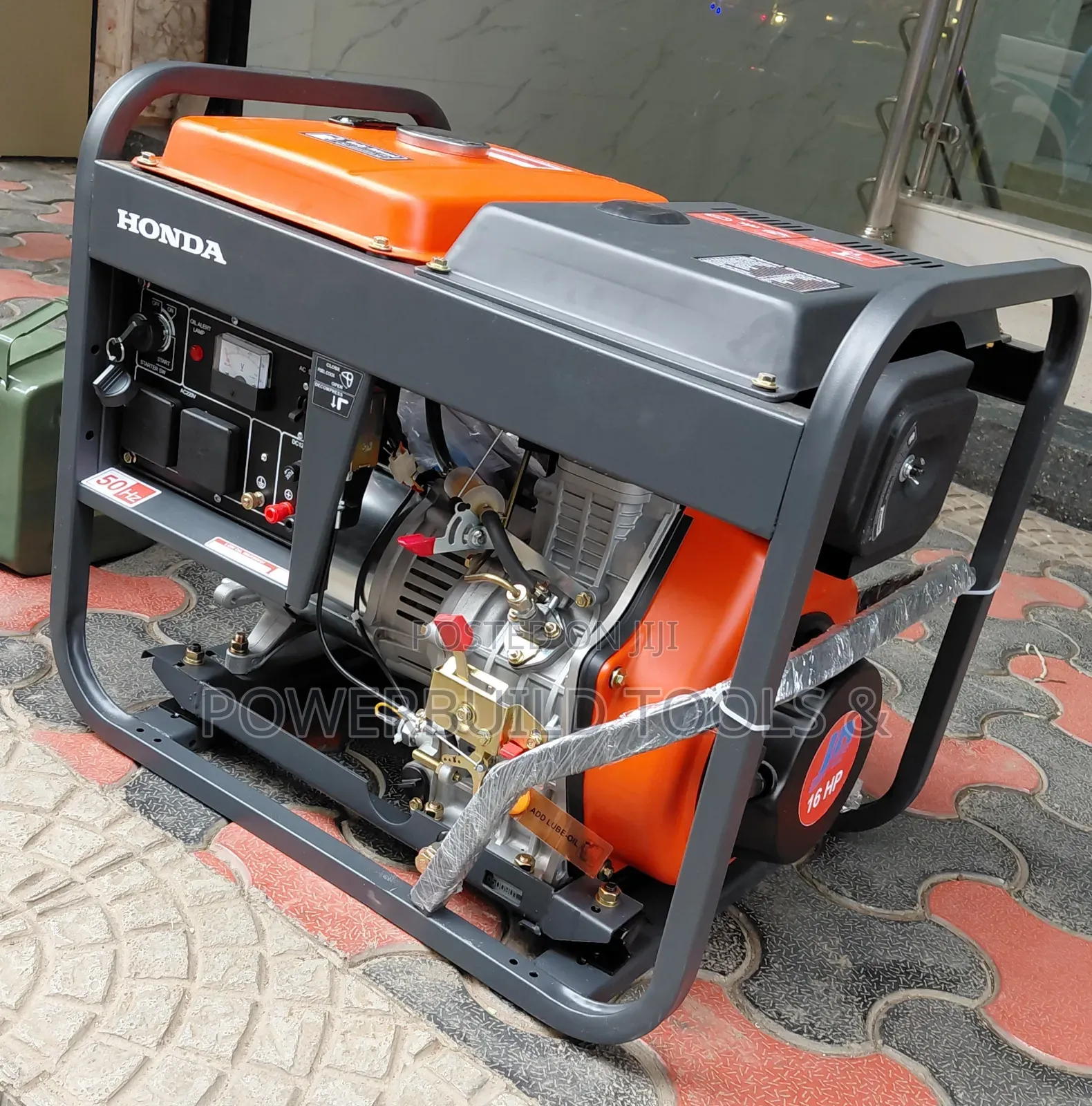 Honda 10.5kva Single Phase Keystart Diesel Powered Pure Copper