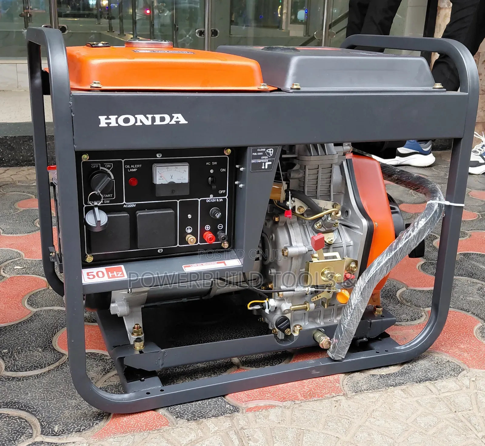 Honda 10.5kva Single Phase Keystart Diesel Powered Pure Copper