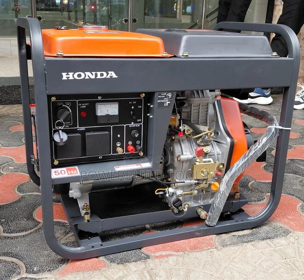 Honda 10.5kva Single Phase Keystart Diesel Powered Pure Copper - thumbnail 2