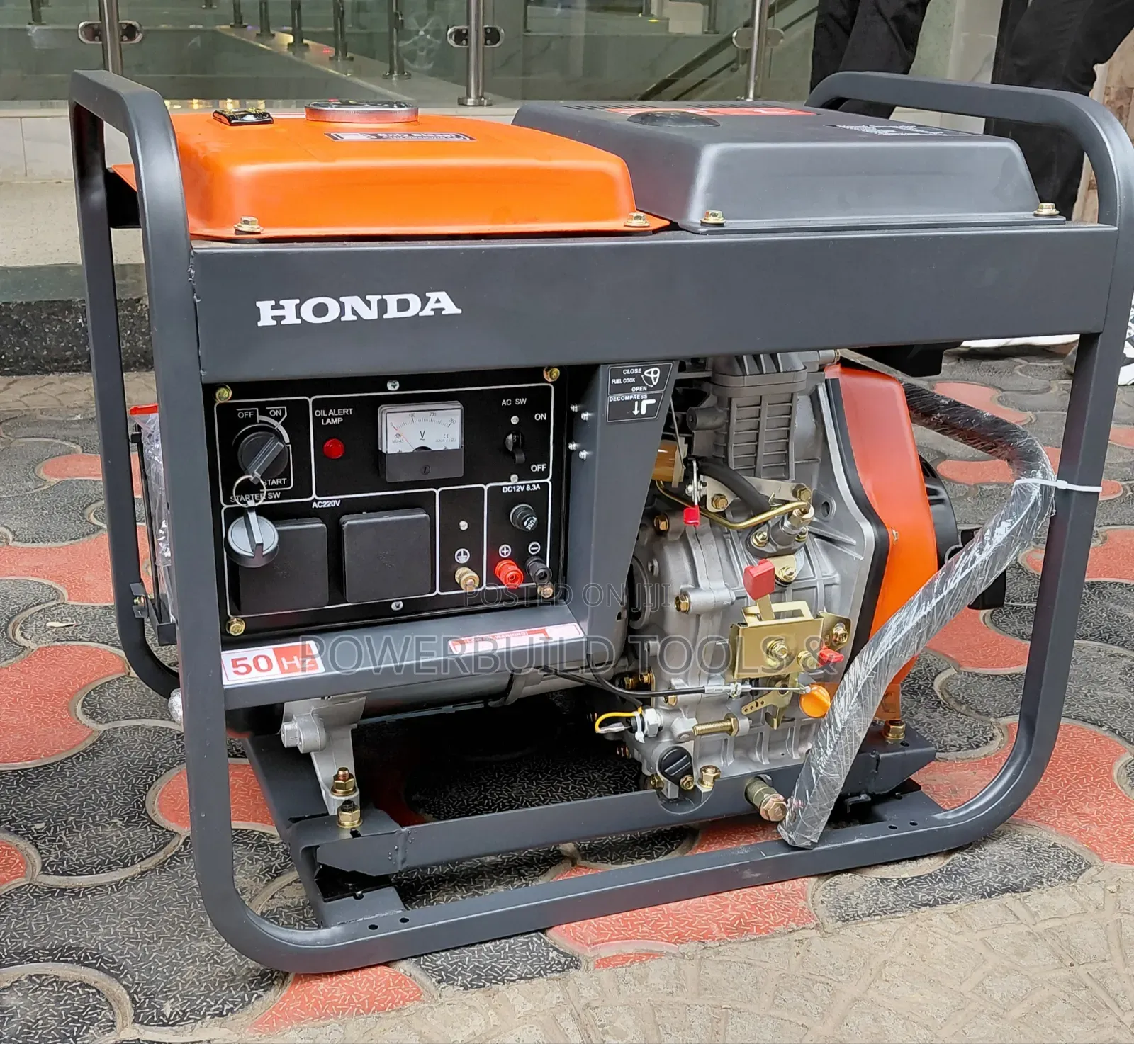 Honda 10.5kva Single Phase Keystart Diesel Powered Pure Copper