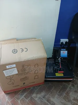 Heat Press 5 in 1 Machine