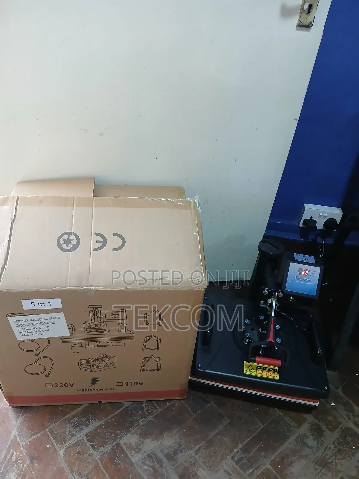 Heat Press 5 in 1 Machine