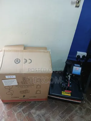 Heat Press 5 in 1 Machine