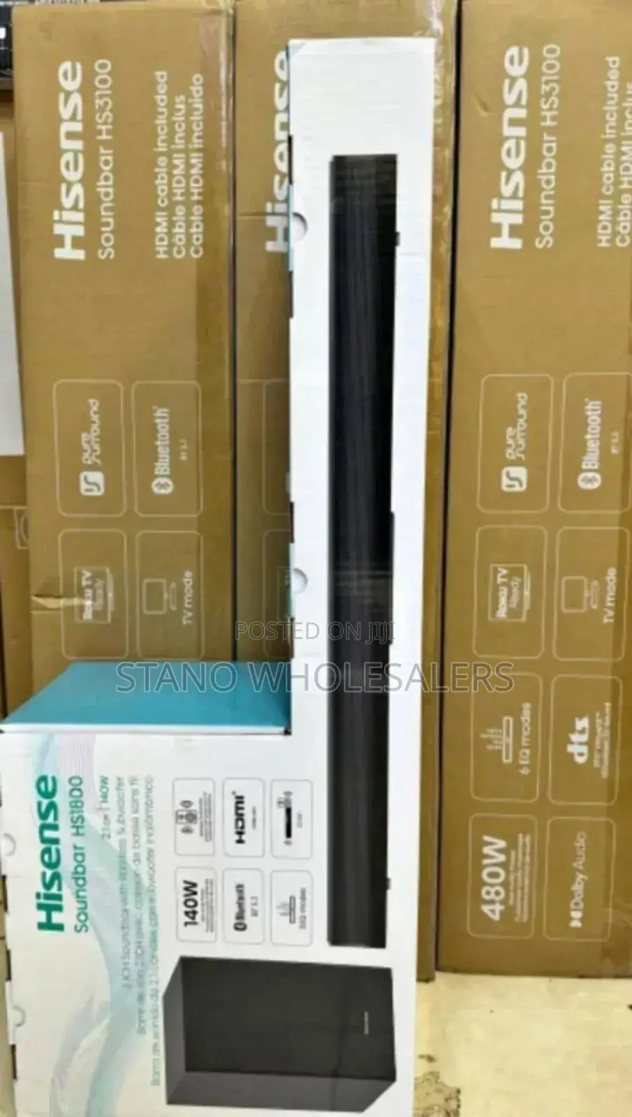 Hisense Soundbar Hs2100 140 Watts