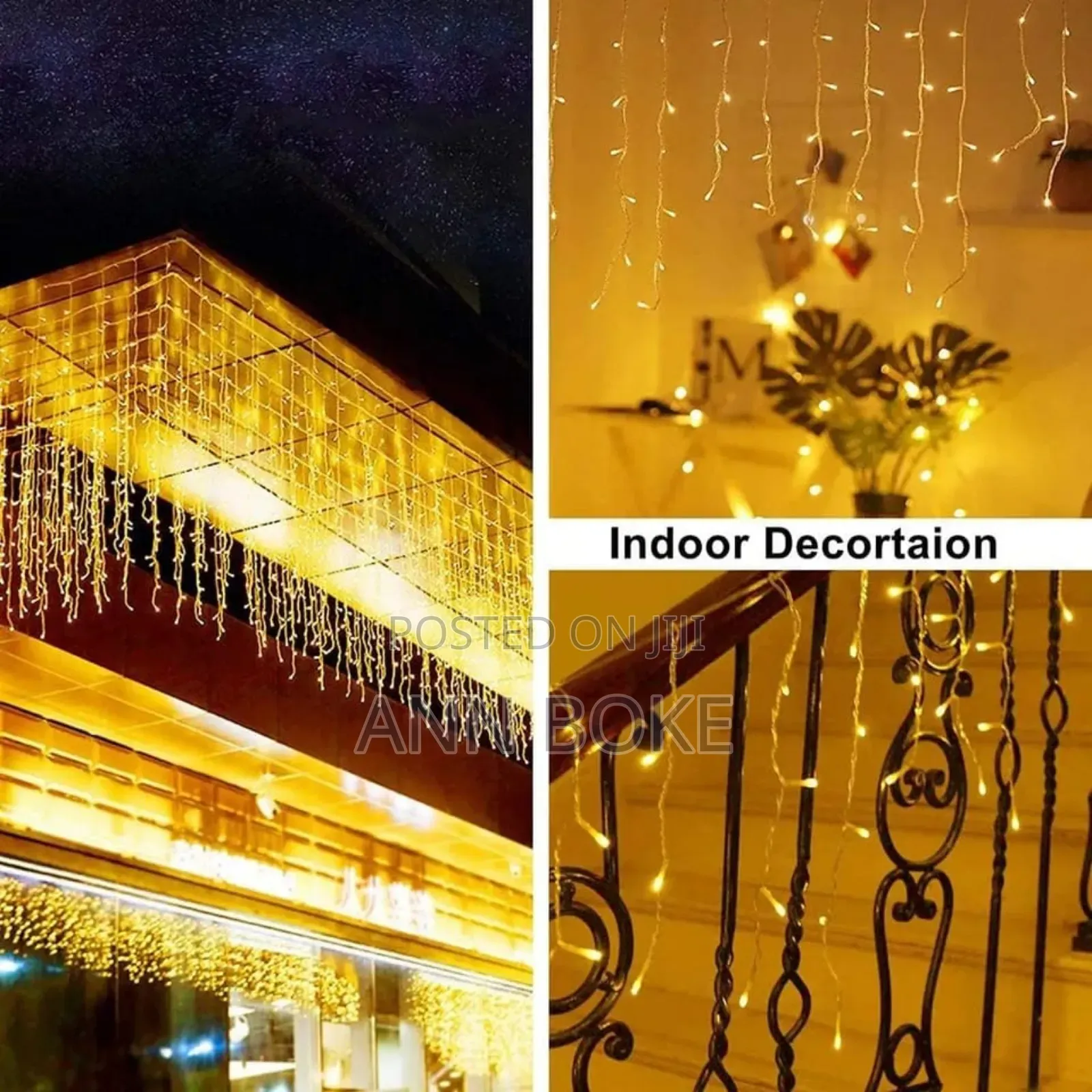 *Curtain Light Short*- Electric Powered - Size 4m by 0.7m