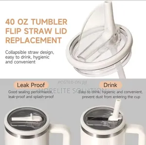 Anti Leak Stanley Tumbler Replacement Lids With Straws