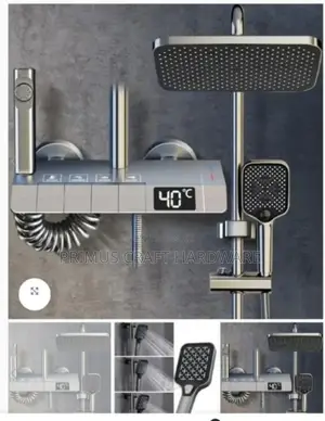 Modern Shower Risers (Aluminum)
