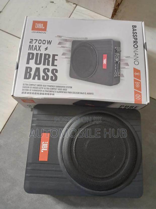 JBL Under Seat Subwoofer | Powerful Bass for All Cars