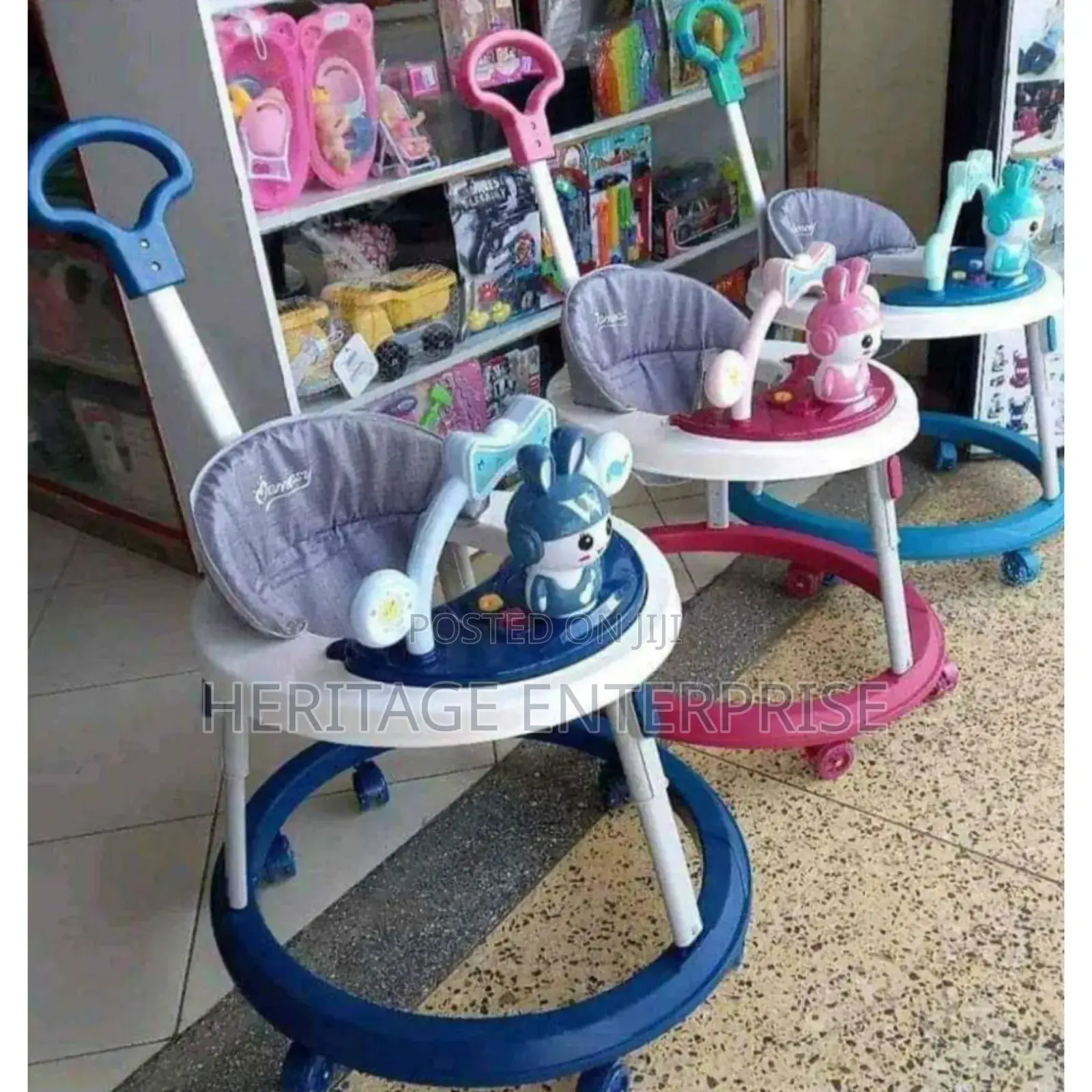 Baby Walker, Baby Walker With Push Handle