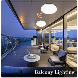 12w Balcony Led Light 220v Smart Pir Sensor Lighting