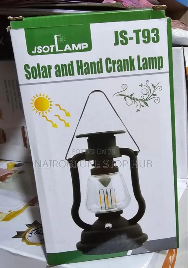 Jsot Solar and Manual Recharge Lantern Js-T93