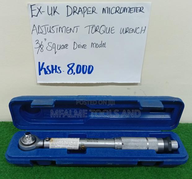 Micrometer Torque Wrench.