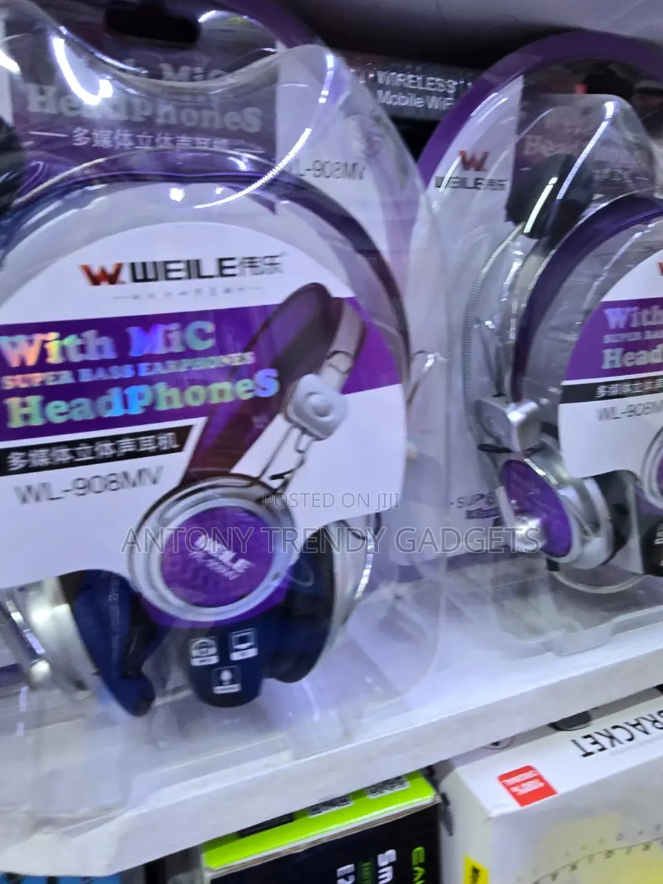 Weile Super Bass Headphones For Pc, Laptop & Phone