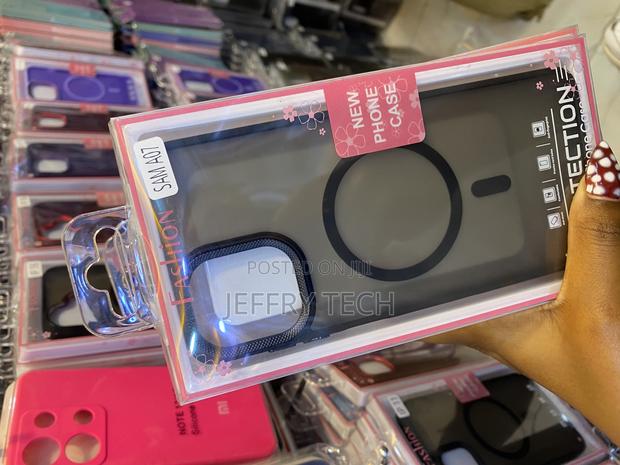 Ckey Magsafe Matte Translucent Shockproof Samsung Galaxy A07 Case - thumbnail 3