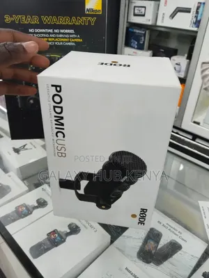 Rode Podmic Usb and XLR Dynamic Broadcast Microphone