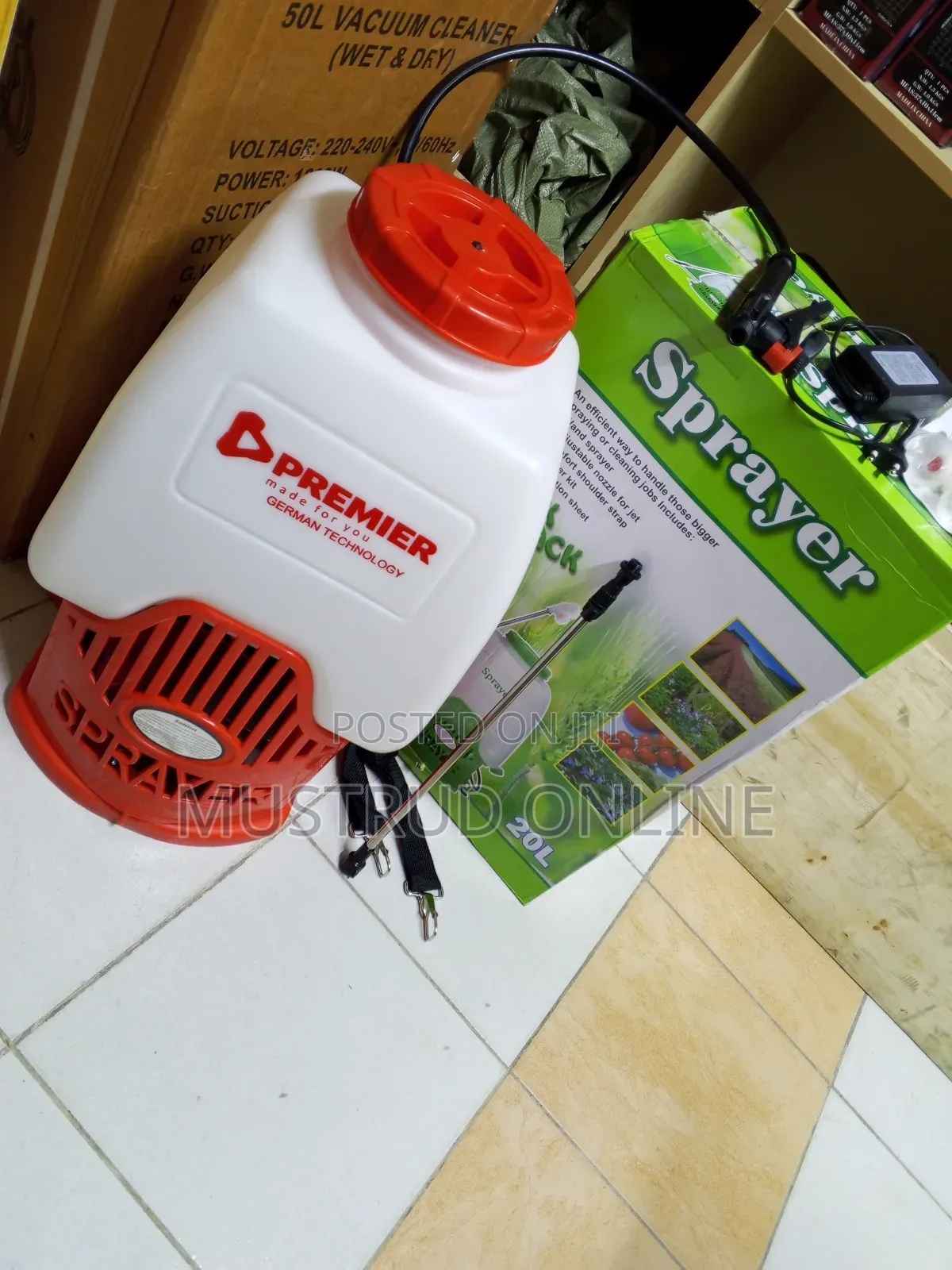 Back Pack Battery Knapsack Sprayer 20l