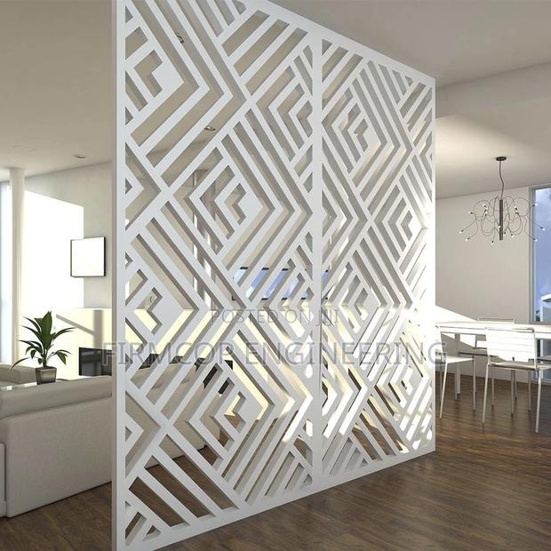 Custom CNC Privacy Divider - main view