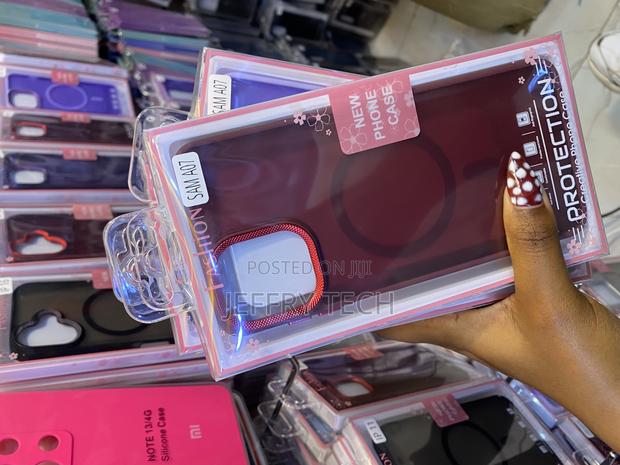 Masakee Samsung Galaxy A07 Magsafe Matte Translucent Shockproof Case - thumbnail 3