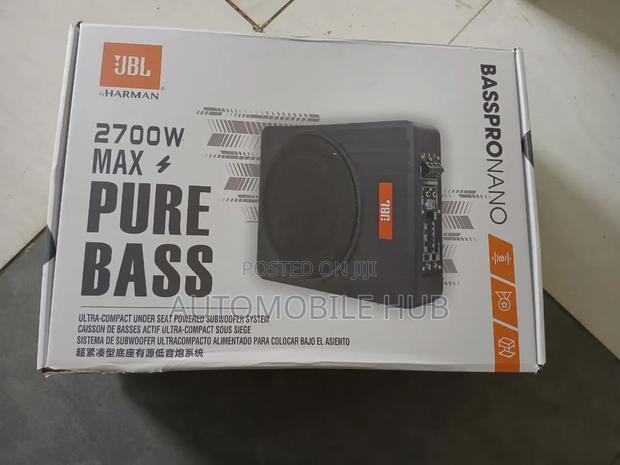 2700w JBL Underseat Active Subwoofer | Deep Bass Experience