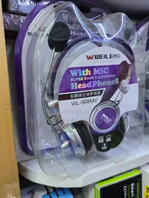 Weile Wl-908mv Super Bass Headphones With Microphone