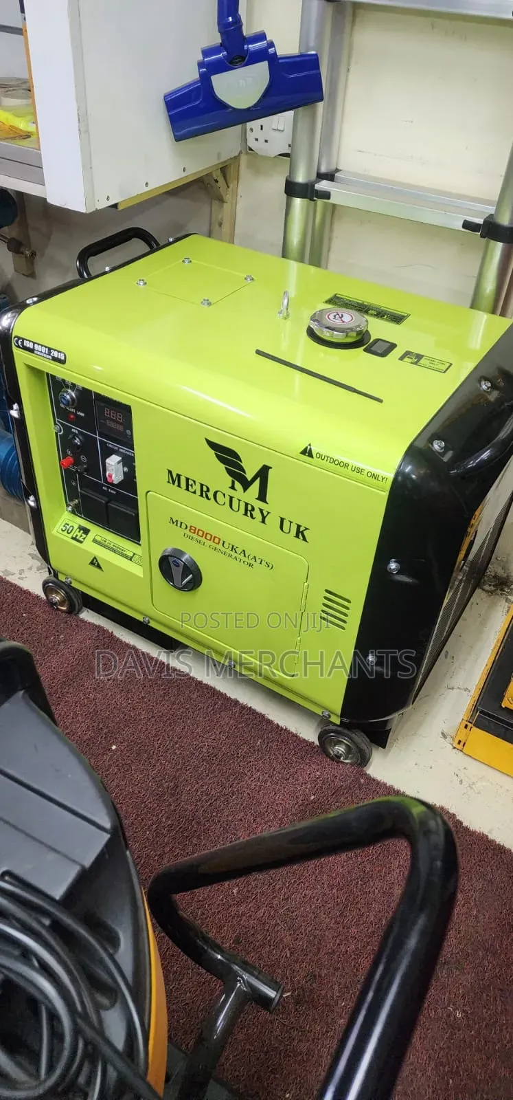 Mercury 6.5kva Diesel Silent Generator