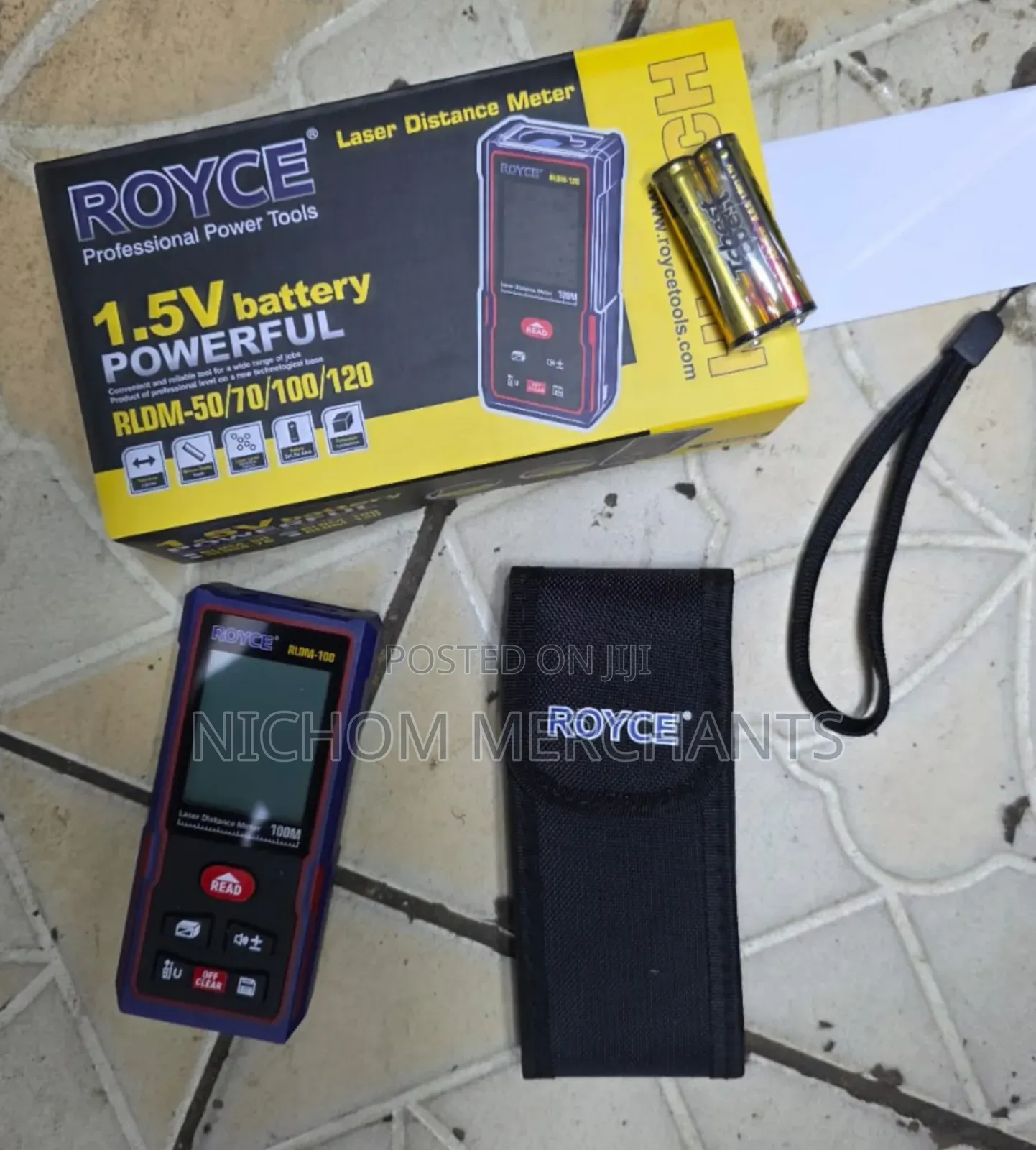 Royce 100mtrs Laser Distance Meter/Laser Meter