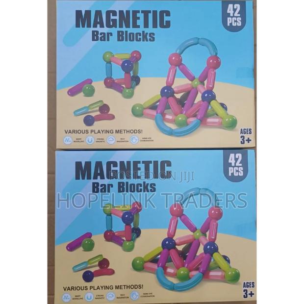 *42 Pcs Magnetic Sticks*   Kids Blocks - main view