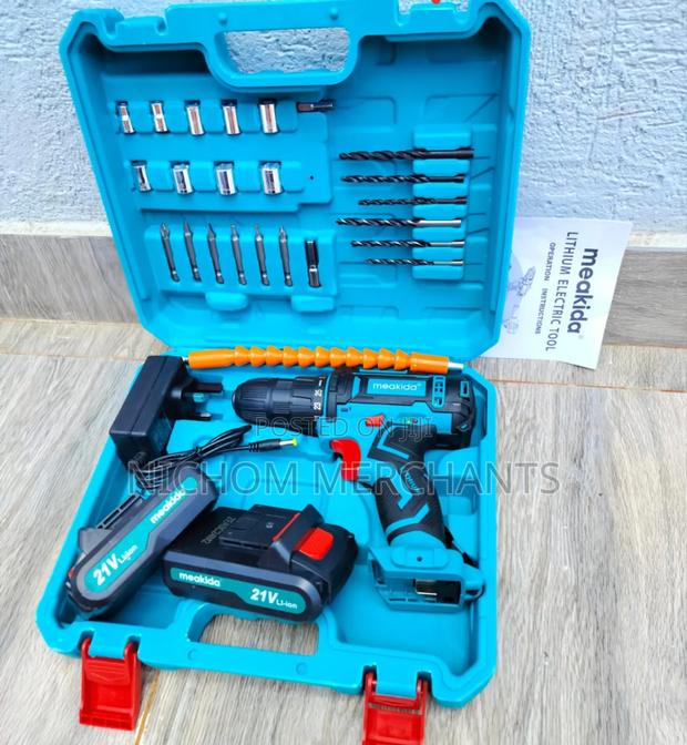 21v Meakida Cordless Drill/Rechargeable Drill - main view