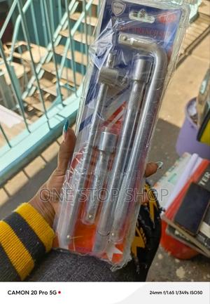 4in1 1/4drivewrench T Handle and L Socket Extension - main view