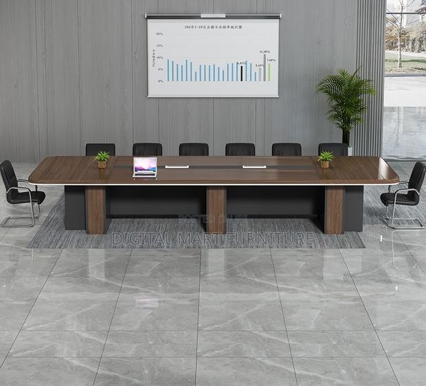 Office Table: 3 Meter Large Management Boardroom Table - thumbnail 7
