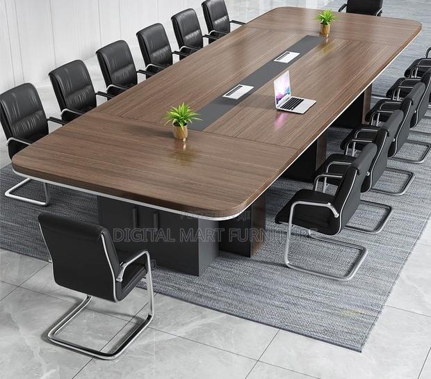 Office Table: 3 Meter Large Management Boardroom Table - thumbnail 9