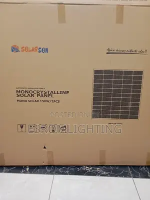 Solareon 150w Solar Panel – Monocrystalline