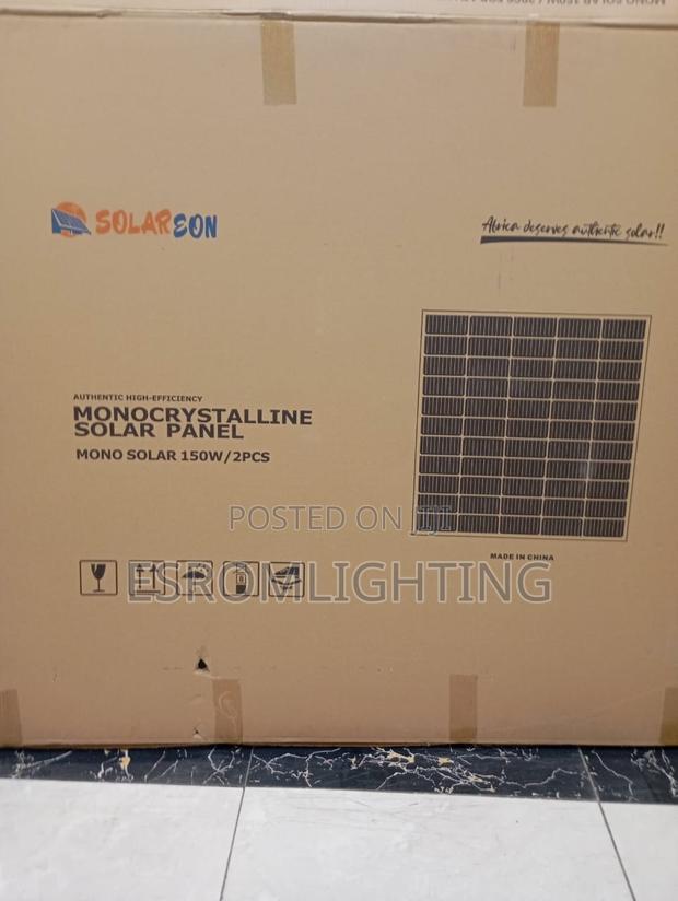 Solareon 150w Solar Panel – Monocrystalline - thumbnail 3