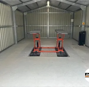 Middle Rise 1.35m Electric Car Lift Machine Fully Hydraulic.