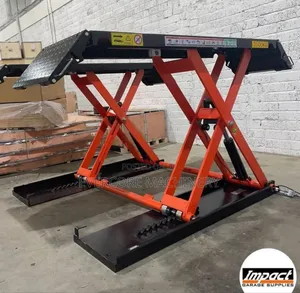 Middle Rise 1.35m Electric Car Lift Machine Fully Hydraulic.