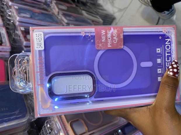 Hasfii Samsung Galaxy A35 With Magsafe Slim Thin Hard Pc Translucent - main view