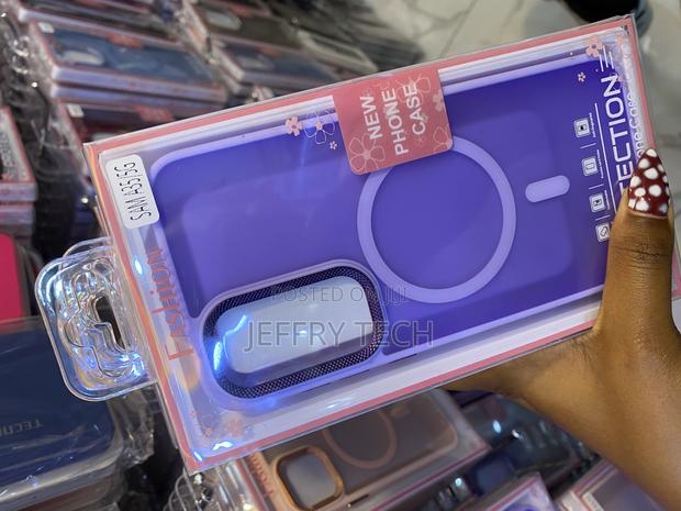 Hasfii Samsung Galaxy A35 With Magsafe Slim Thin Hard Pc Translucent - thumbnail 2