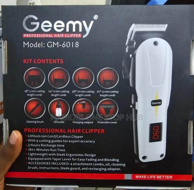 Geemy Cordless Hair Clipper Gm-6018 - main view