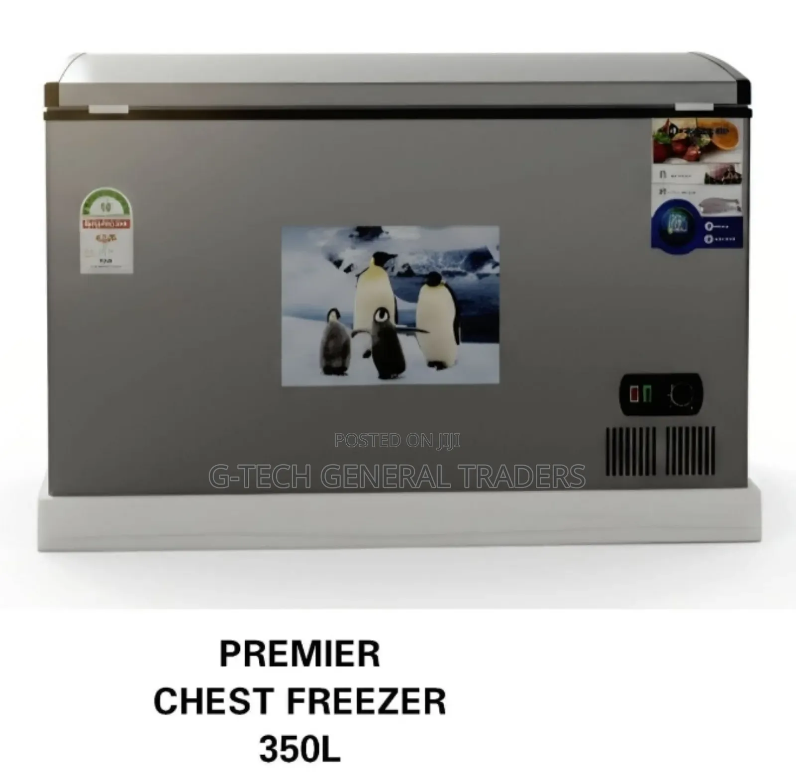 Premier 350l Single Door Flip Door Energy Saver Chest Freezer