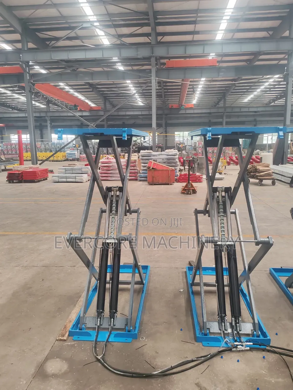 Heavy Duty Highrise Scissor Lift 1.85m Rise Electro-hydraulic.
