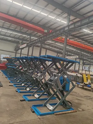 Heavy Duty Highrise Scissor Lift 1.85m Rise Electro-hydraulic.