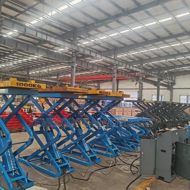 Highrise 1.85m Car Scissor Lift Machine 4000kg Electric/Hydraulic.