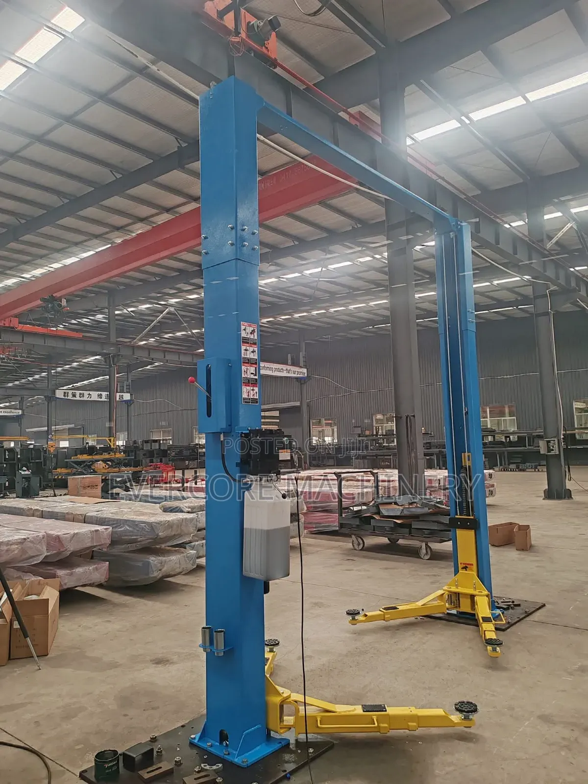 Commercial Two Post Carlift 4tonne Fully Electro-hydraulic