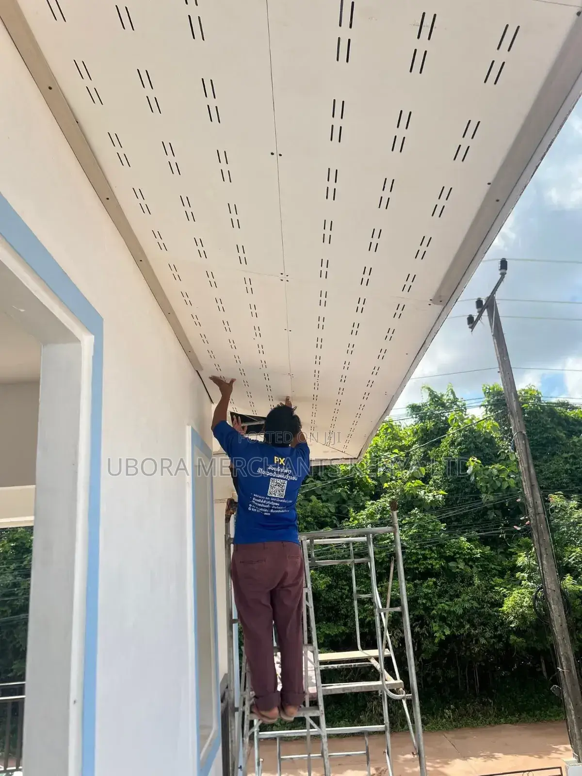 Fibre Vent Ceiling Boards 2ftx4ft, 4mm