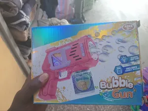 Kids Bubble Gun With Bubble Water