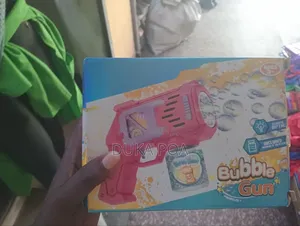 Kids Bubble Gun With Bubble Water