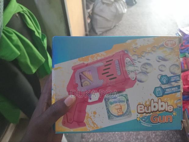 Kids Bubble Gun With Bubble Water - thumbnail 2