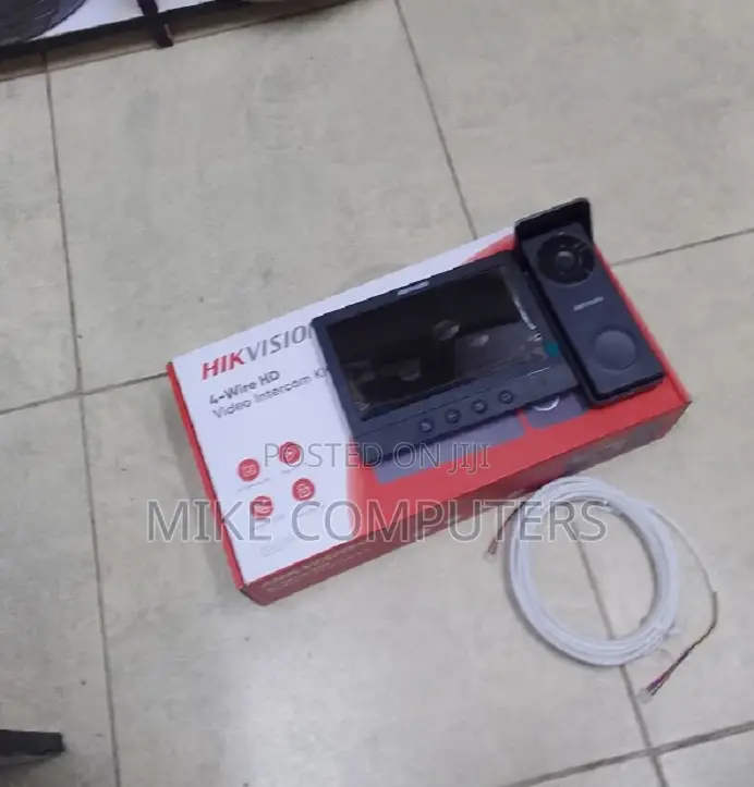 7 Inch Hikvision Video Door Bell ,Colourfull TFT LCD