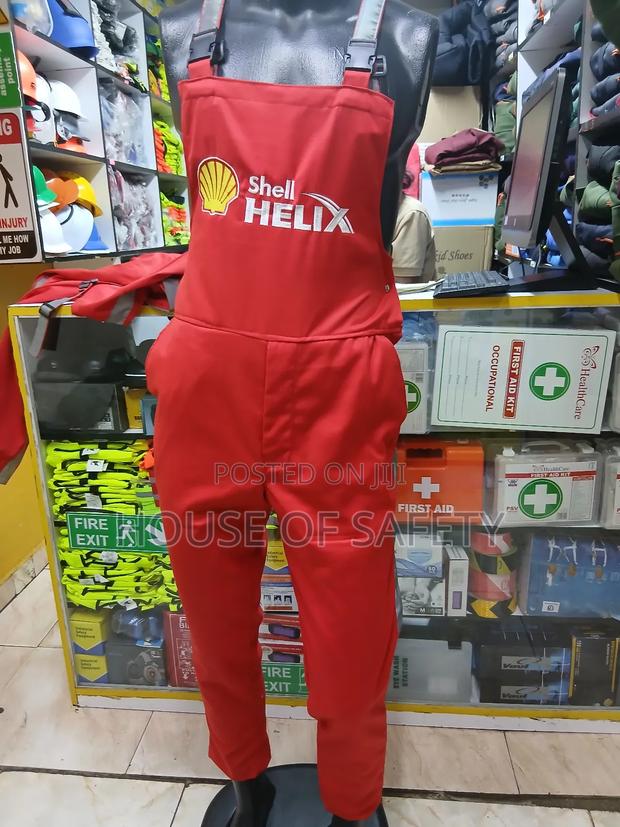 Branded Sleeveless Overalls - main view
