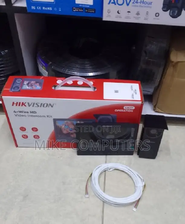Night Vision Hikvision 7-Inch Video Door Bell